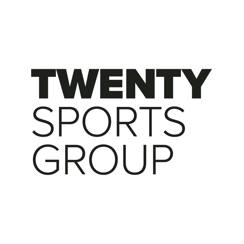 twenty sports group logo design black